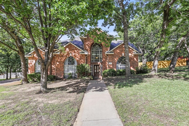 805 Red Oak Ct, Crowley, TX 76036 - traditional home featuring brick siding and roof with shingles