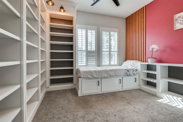 3128 Lexington Dr, Celina, TX 75009 - spacious closet featuring carpet flooring and a ceiling fan
