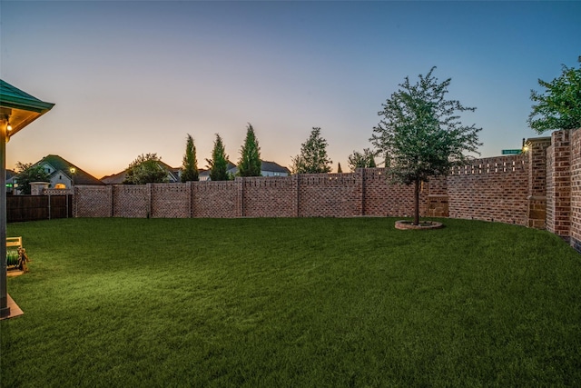 3128 Lexington Dr, Celina, TX 75009 - view of yard at dusk