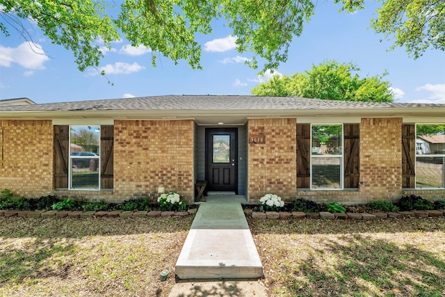 3638 Parkmont St, Mesquite, TX 75150 - view of exterior entry with brick siding