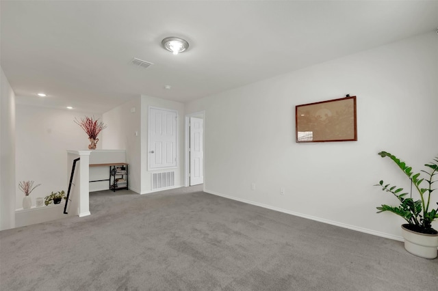 1335 Panorama Dr, Forney, TX 75126 - unfurnished living room with visible vents, baseboards, and carpet floors
