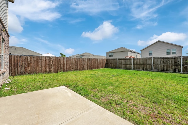 1335 Panorama Dr, Forney, TX 75126 - view of yard featuring a patio area and a fenced backyard