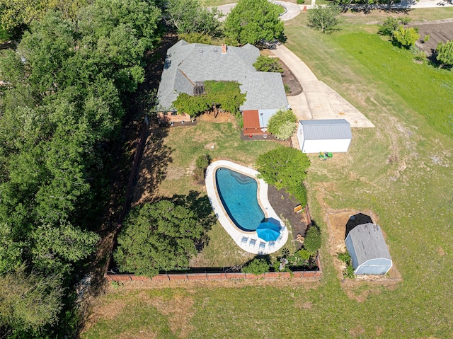 6 Broadmoor Way, Lucas, TX 75098 - drone / aerial view of a pool