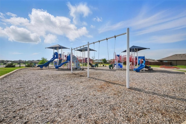 view of community playground