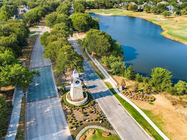 4009 Fairfax Ct, Flower Mound, TX 75028 - bird's eye view of a nearby body of water