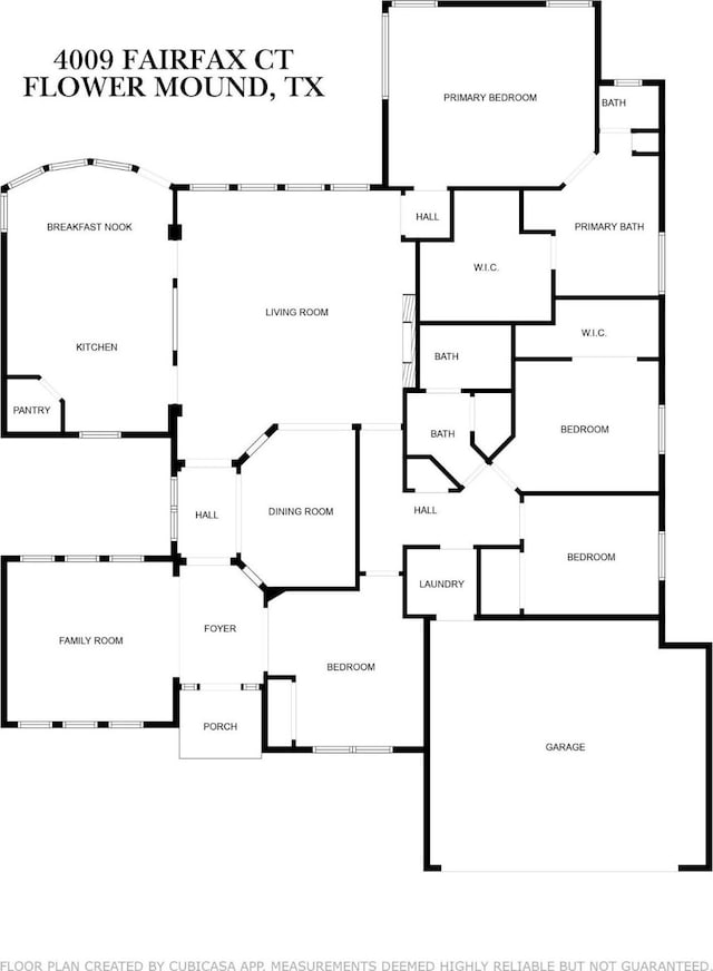4009 Fairfax Ct, Flower Mound, TX 75028 - view of room layout
