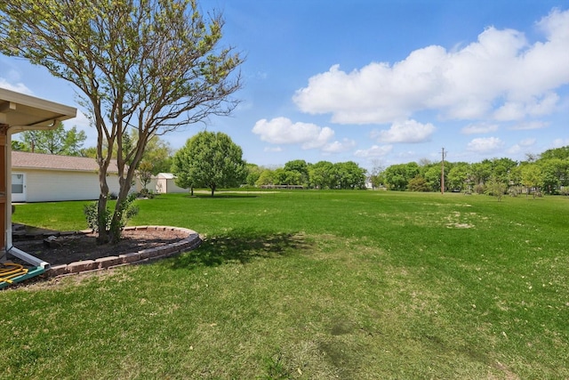 view of yard