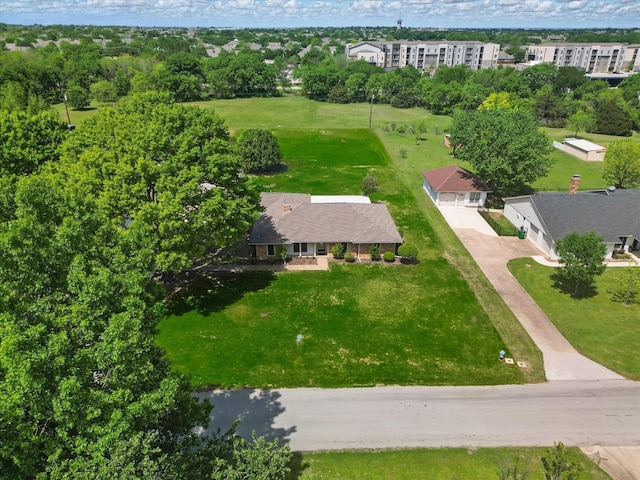 drone / aerial view