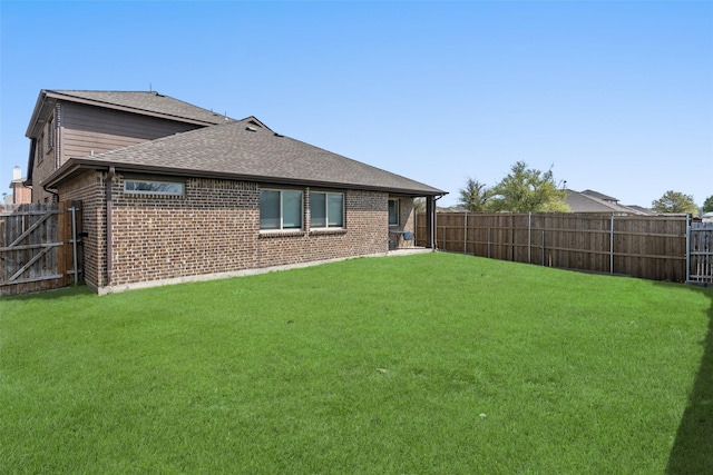 500 Harding Ln, Lavon, TX 75166 - back of property featuring brick siding and roof with shingles