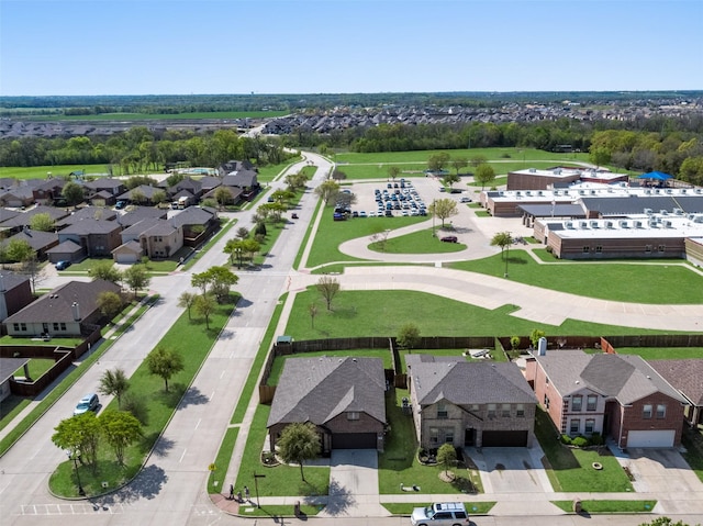 500 Harding Ln, Lavon, TX 75166 - aerial perspective of suburban area