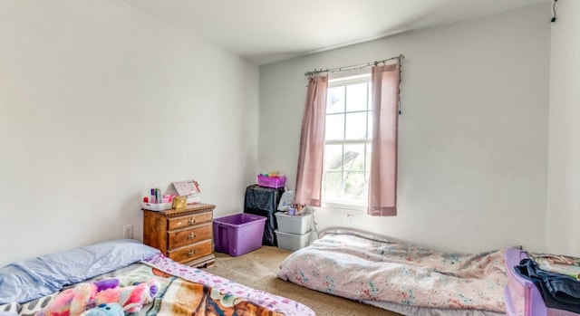 bedroom featuring carpet floors
