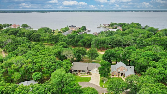 125 Bay Tree Trl, Mabank, TX 75156 - drone / aerial view of a nearby body of water