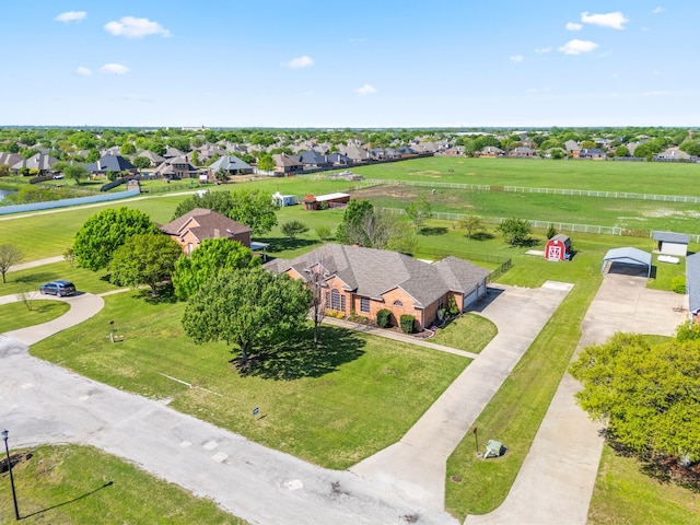 560 Glenn Ln, Red Oak, TX 75154 - aerial perspective of suburban area