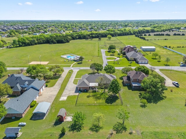 560 Glenn Ln, Red Oak, TX 75154 - bird's eye view featuring a residential view