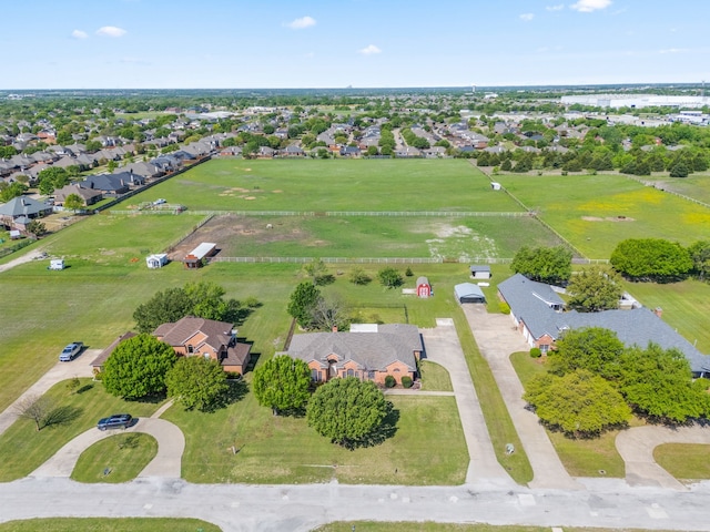 560 Glenn Ln, Red Oak, TX 75154 - aerial view with a residential view