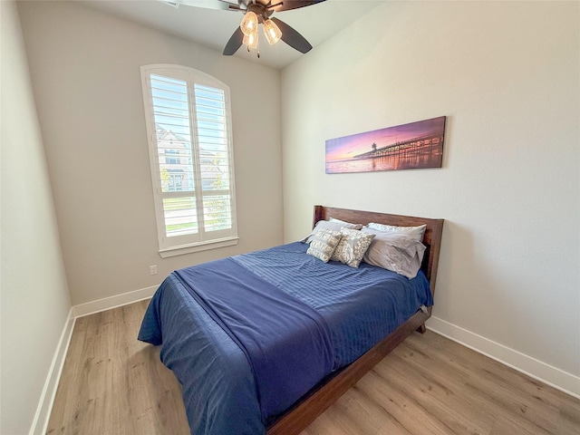 3810 Braxton Dr, Melissa, TX 75454 - bedroom featuring wood finished floors, baseboards, and ceiling fan