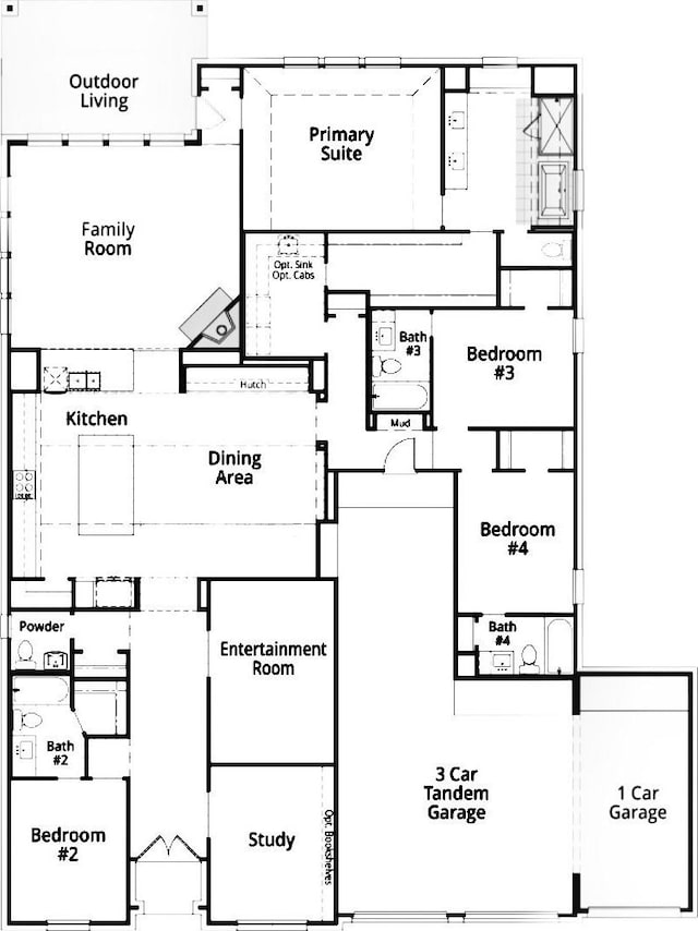 3810 Braxton Dr, Melissa, TX 75454 - room layout