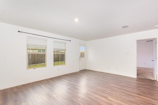 413 Everglades St, Princeton, TX 75407 - unfurnished room featuring visible vents, recessed lighting, light wood-style flooring, and baseboards