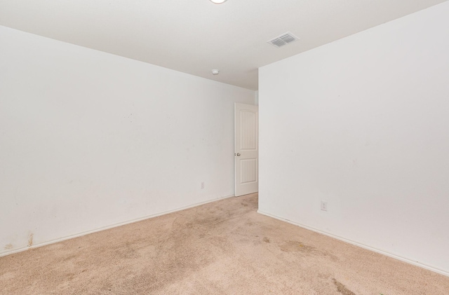 413 Everglades St, Princeton, TX 75407 - spare room featuring baseboards, visible vents, and light colored carpet