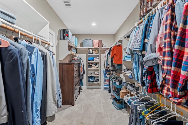 301 Wycliff Dr, Waco, TX 76633 - spacious closet with visible vents and carpet flooring