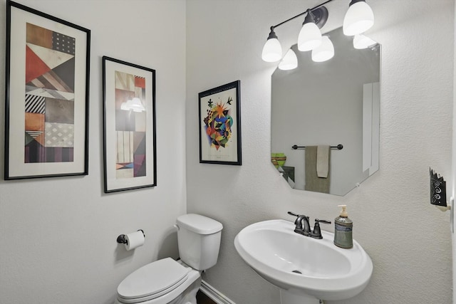 114 Deer Crossing Way, Azle, TX 76020 - bathroom with a sink and toilet