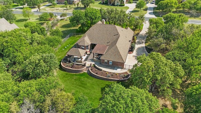 114 Deer Crossing Way, Azle, TX 76020 - aerial view of property and surrounding area