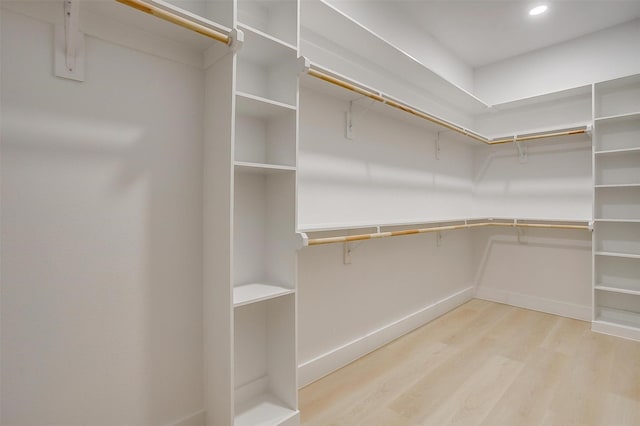 2229 Varsity Dr, Grand Prairie, TX 75051 - walk in closet with light wood-type flooring