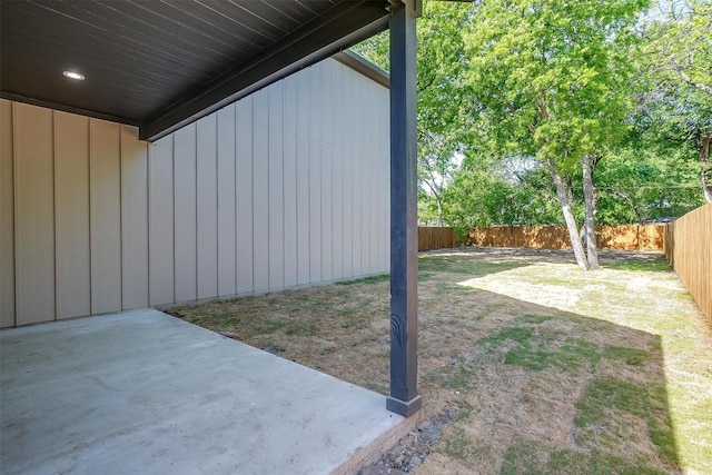 2229 Varsity Dr, Grand Prairie, TX 75051 - view of yard featuring a fenced backyard and a patio