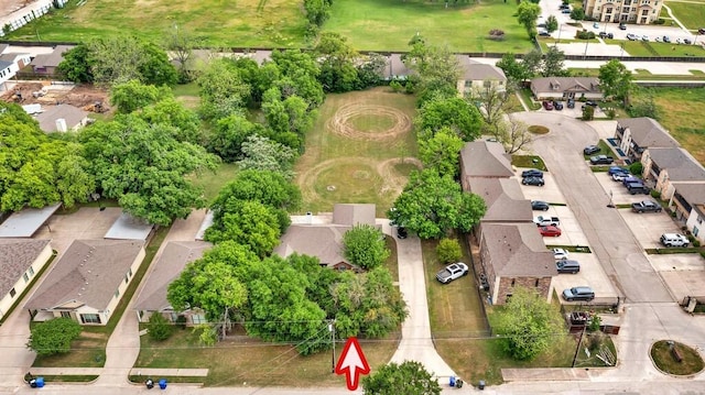 2618 S 2nd St, Waco, TX 76706 - birds eye view of property featuring a residential view