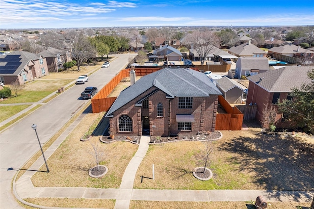 7022 Cottonwood Cir, Sachse, TX 75048 - aerial view featuring a residential view