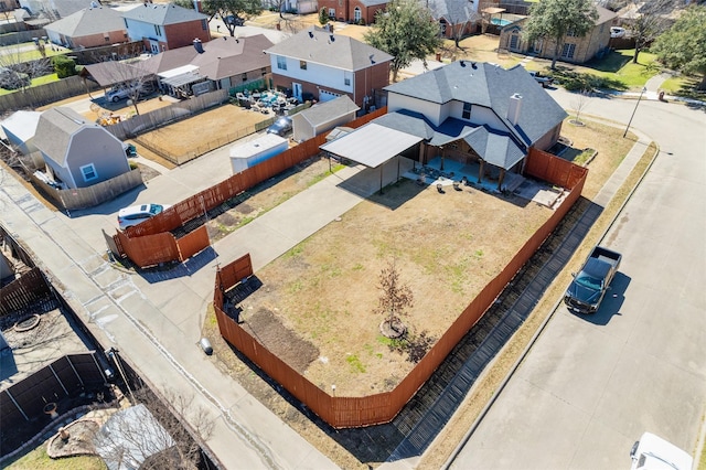 7022 Cottonwood Cir, Sachse, TX 75048 - bird's eye view featuring a residential view