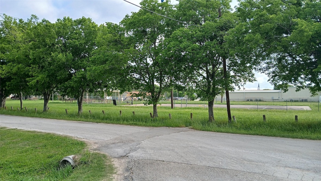 view of road
