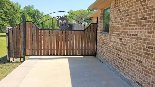 view of gate