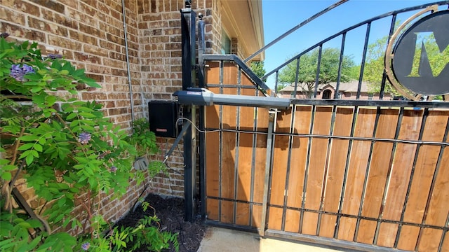 view of gate