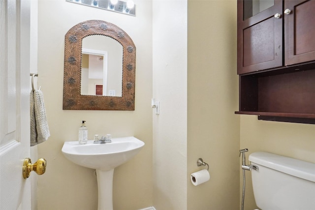bathroom with toilet