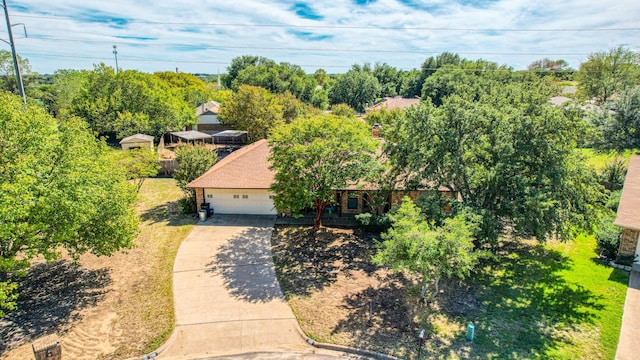 106 Guinevere Ct, Weatherford, TX 76086 - aerial view