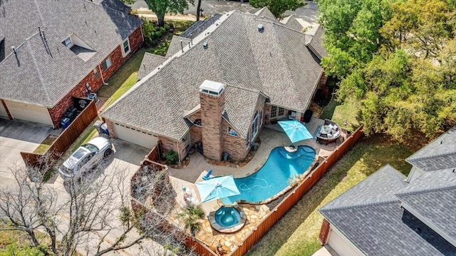 bird's eye view