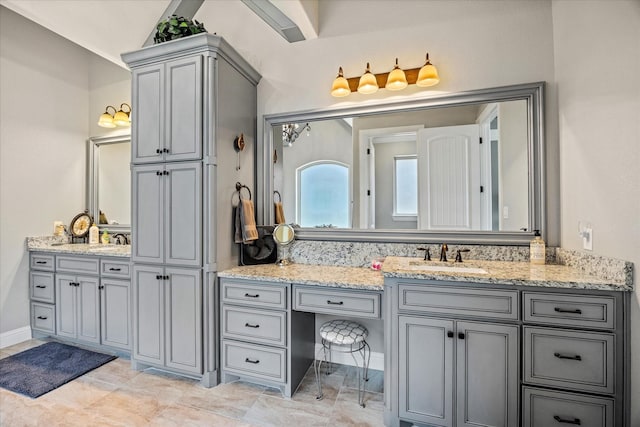 full bath with vanity