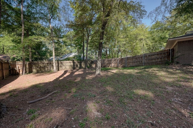 1208 Lake Cross Rd, Hideaway, TX 75771 - view of yard with a fenced backyard