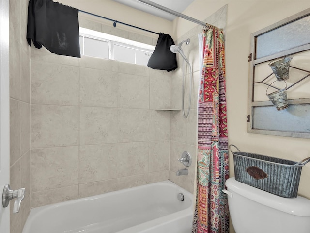 1803 Timber Ridge Dr, Frisco, TX 75036 - full bathroom featuring shower / tub combo with curtain and toilet