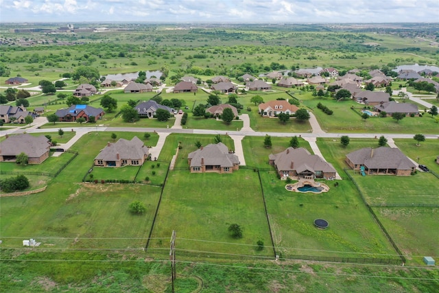 birds eye view of property featuring a residential view