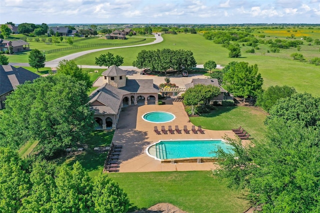 bird's eye view