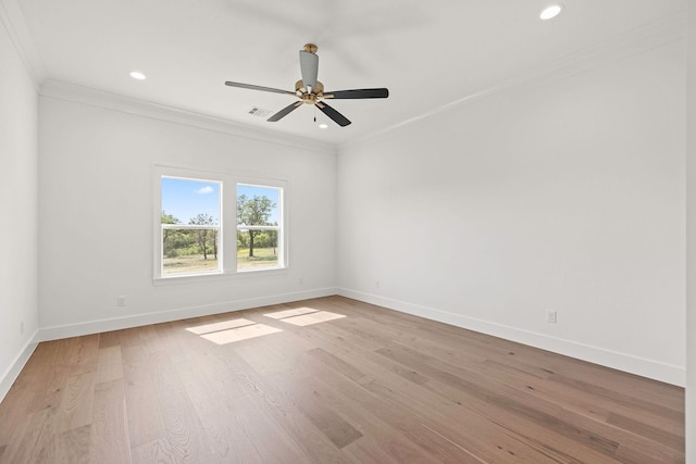 737 Burr Oak Ln, Weatherford, TX 76085 - unfurnished room with visible vents, baseboards, and crown molding