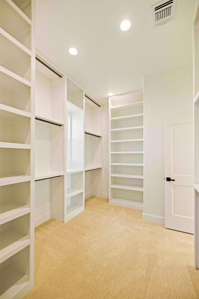 737 Burr Oak Ln, Weatherford, TX 76085 - spacious closet with light colored carpet and visible vents