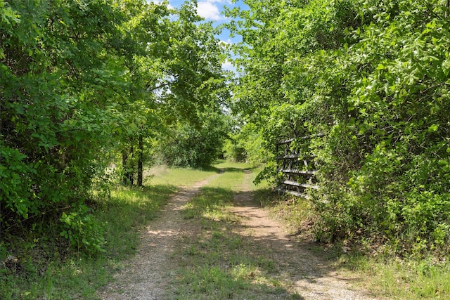 view of road