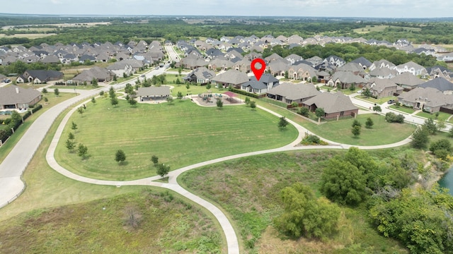 996 Heather Falls Dr, Rockwall, TX 75087 - aerial view of property and surrounding area featuring nearby suburban area