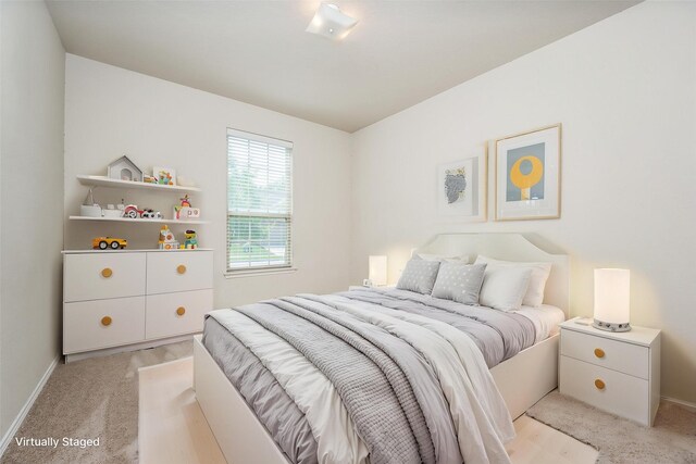 3412 San Lucas Ln, Denton, TX 76208 - bedroom featuring light colored carpet and baseboards