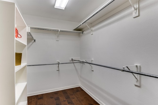 6807 Lagoon Dr, Grand Prairie, TX 75054 - spacious closet featuring dark wood-style flooring
