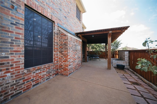 2905 White Dove Dr, Plano, TX 75093 - fenced backyard with a patio area and outdoor dining space