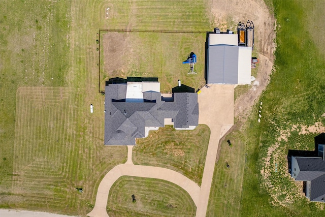 drone / aerial view